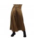 Camel Satin Skirt