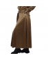 Camel Satin Skirt